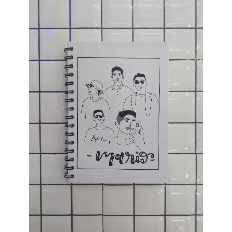 

Notebook ilustrasi Custom|A5|Dove