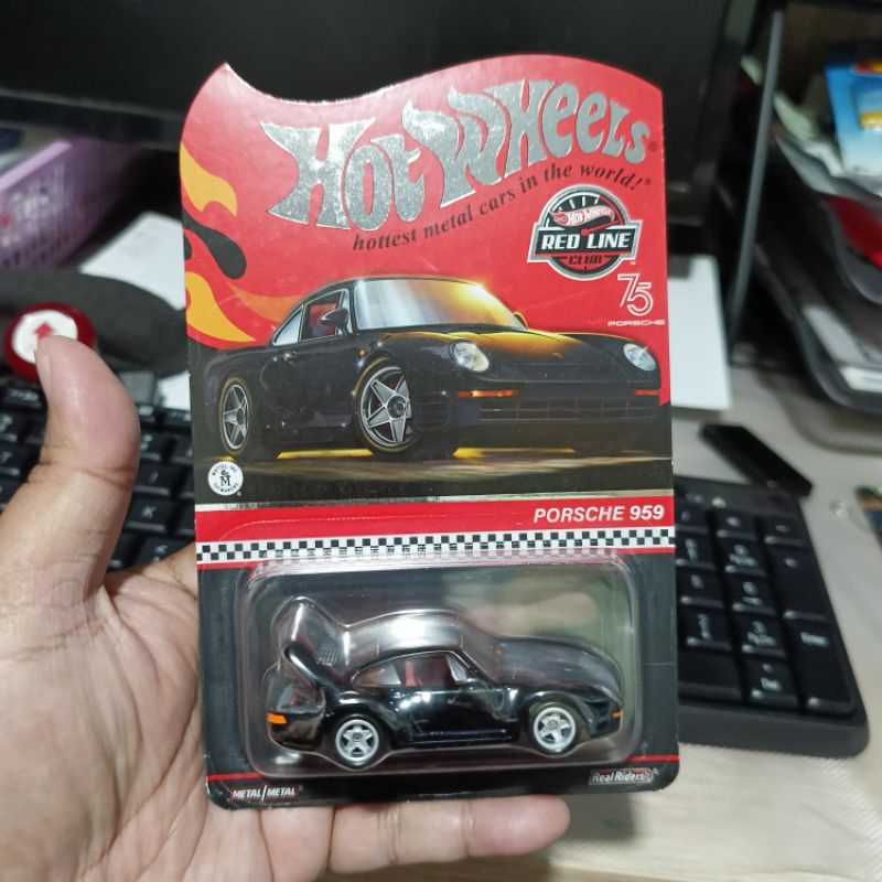 Hot Wheels RLC Porsche 959 Hitam