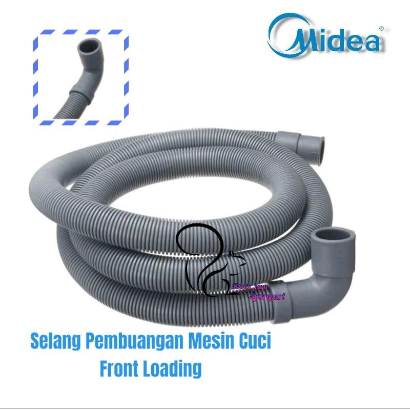 MIDEA Front Loading 3M | Selang Pembuangan Mesin Cuci Front Loading MIDEA