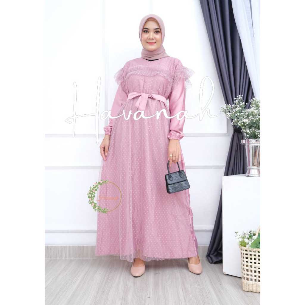 Gamis Jasmine Lapis Velvet Satin Broklat Baju Muslim Dewasa Remaja Maxi Dress Gaun Pesta Model Terba