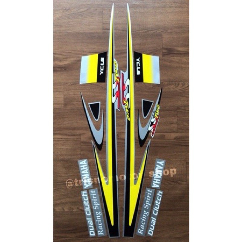 Striping stiker sticker lis list polet body Yamaha fiz r Fiz R sticker F1Z R SS TWO berkualitas term