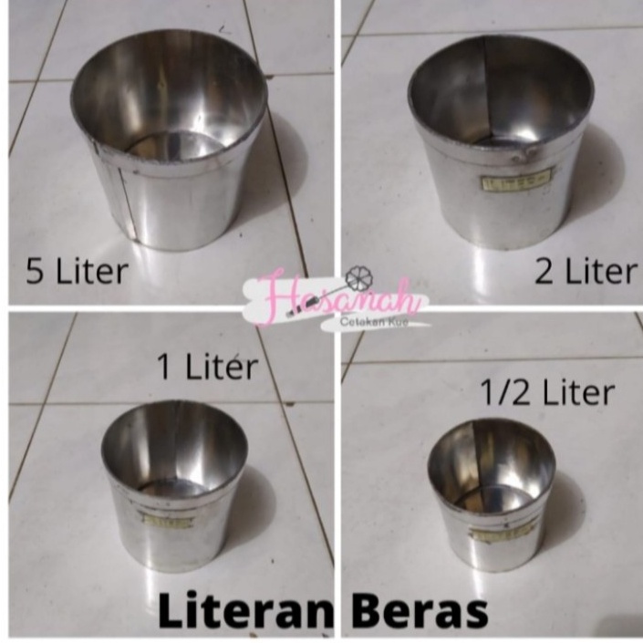 STOCK TERUPDATE Literan Beras 5 Liter Tebal  Liter Beras 5 Liter  Takaran Beras 5Ltr