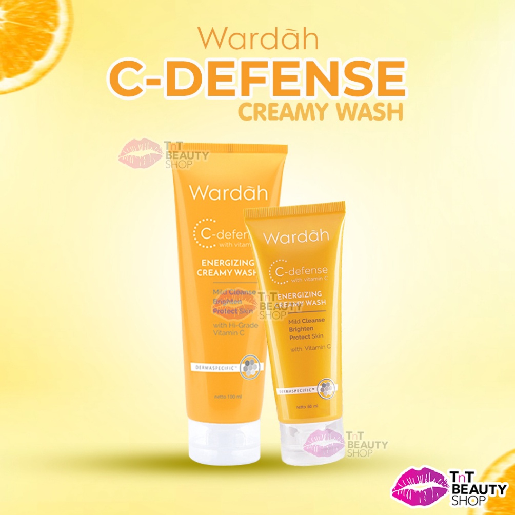 PROMO Wardah CDefense Energizing Creamy Wash  C Defense Energizing Creamy Wash