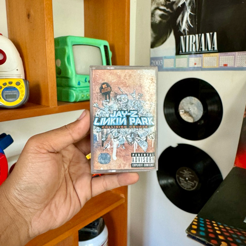 Kaset Pita / Tape / Walkman Jay-Z Linkin Park Original 100% Berfungsi / Tested Indonesia Luar Campur