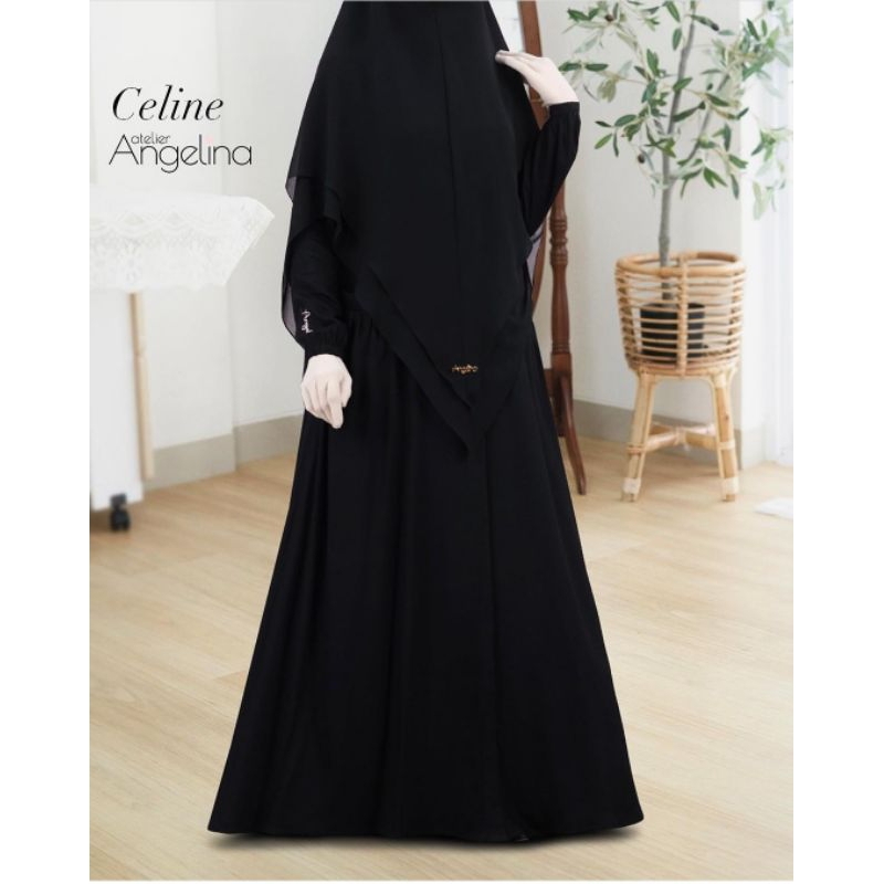 CELINE EMBROIDERY BLACK ATELIER ANGELINA