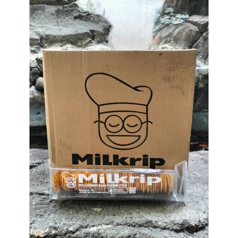 

Milkrip bolu kering rasa roombutter