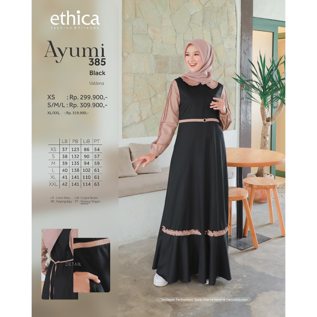 Gamis Daily Terbaru Ethica Ayumi 385