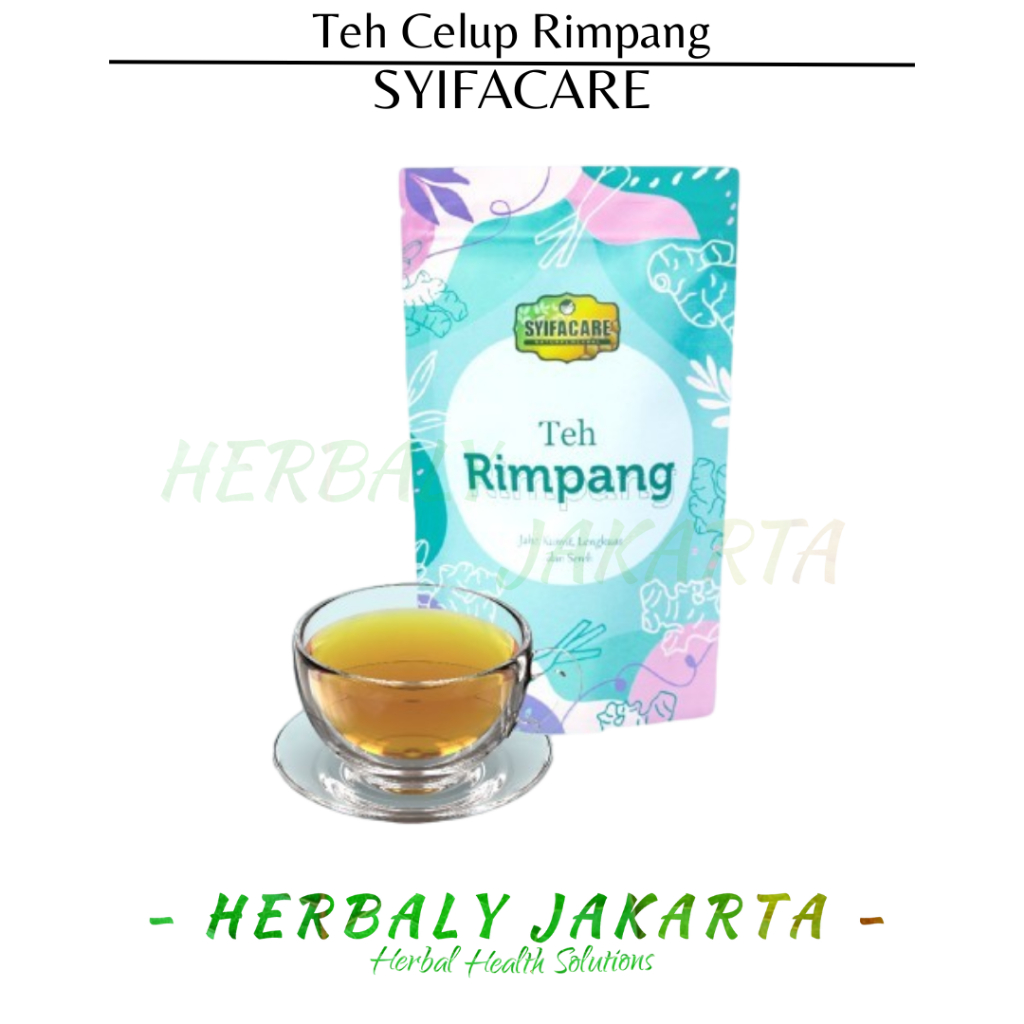 

Teh Rimpang Syifacare Teh Celup Rempah 100% Bahan Alami 20 Tea Bag