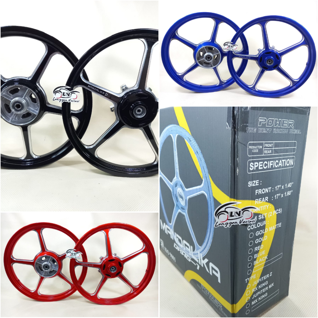 Velg Pelek Racing Power Mandalika Yamaha MX King MXKING MX-King 150