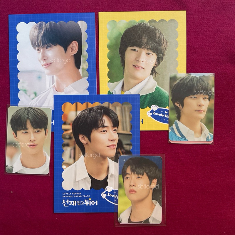 [Sharing] Lovely Runner Ost Album Photocard Postcard Pc Official