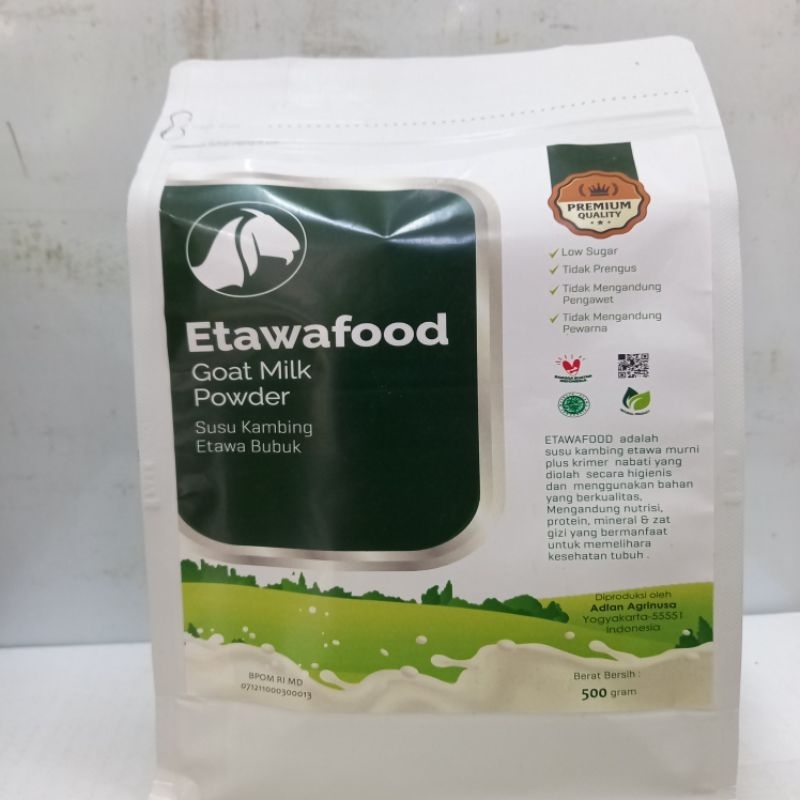 

Susu Kambing Etawa ETAWAFOOD 500 gram kualitas premium