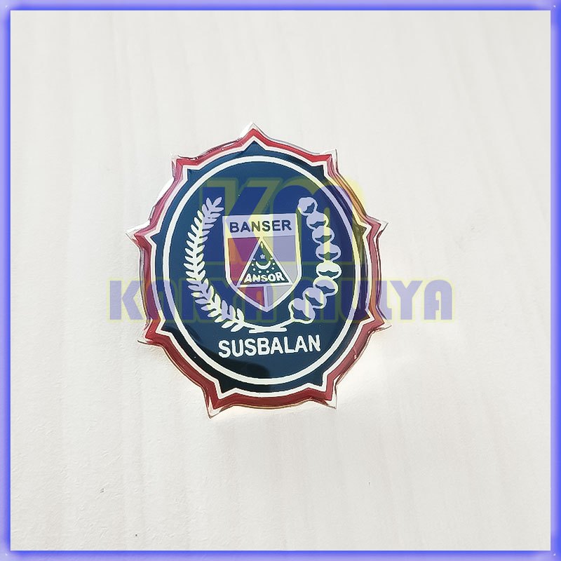 Pin Logo Banser Susbalan Warna Hitam Pin Banser Murah - Karya Mulya