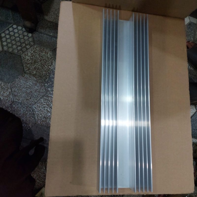 HEATSINK PENDINGINAN ALUMINIUM TEBAL 4 MM PANJANG 40 CM