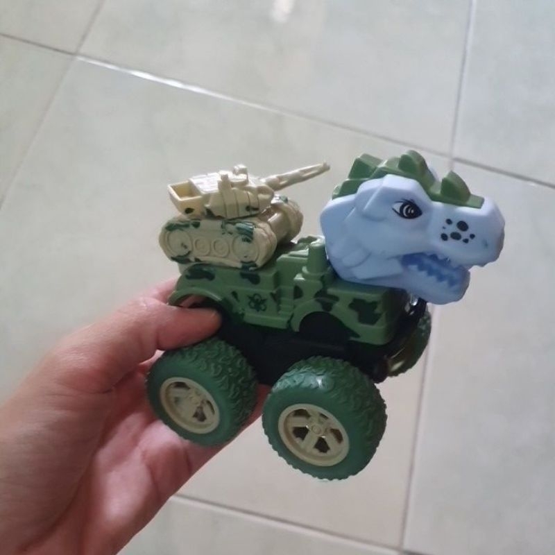 Preloved mainan mobil dinosaurus anak // mainan mobil anak