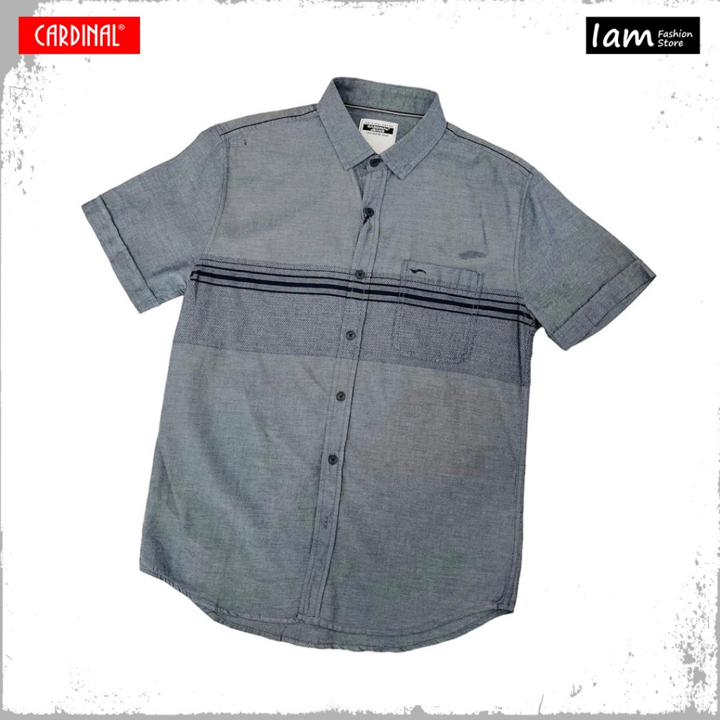 I AM Perintis | Kemeja Regular Men/Pria C21 CARDINAL