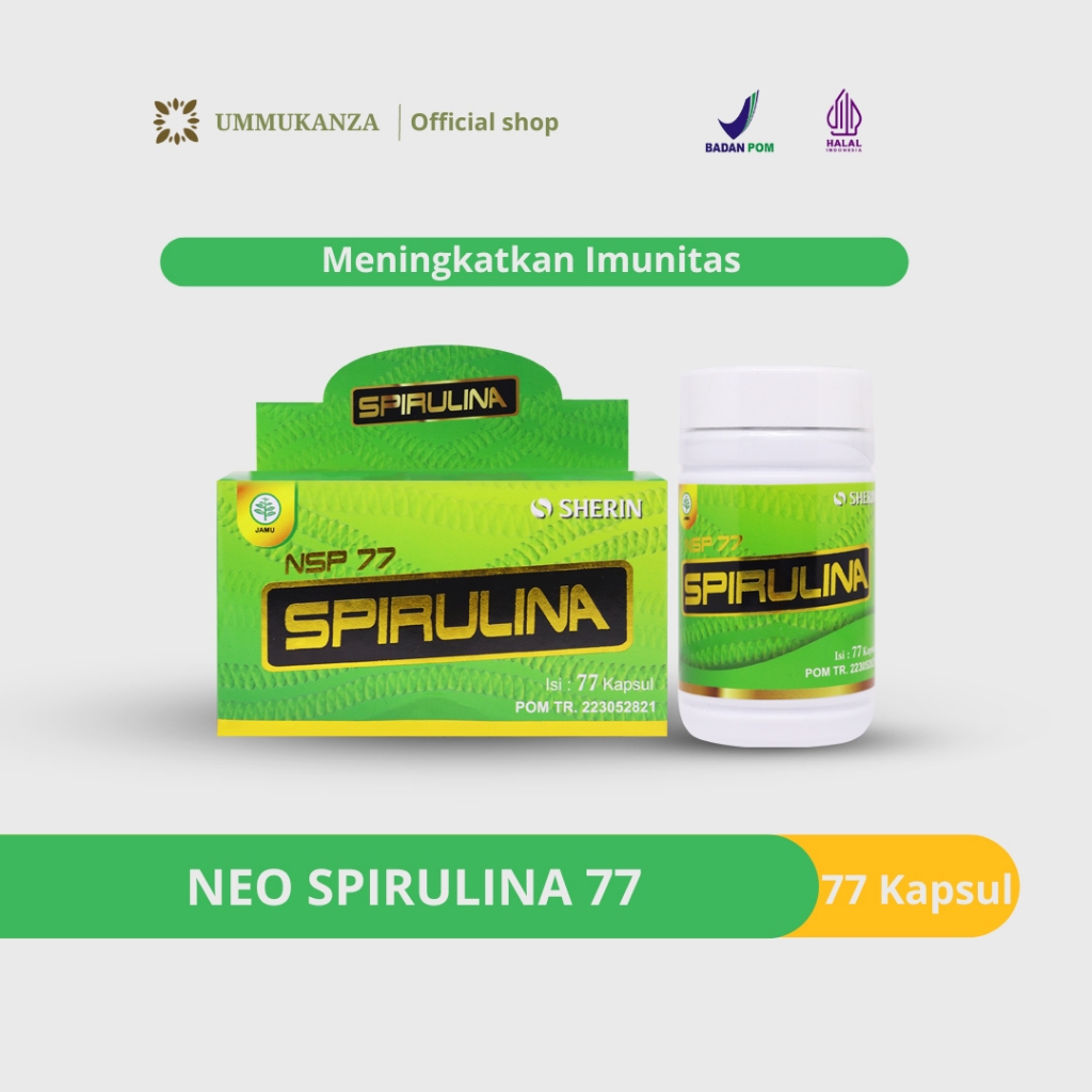 NSP 77 - NEO SPIRULINA 77 KAPSUL NSP ORIGINAL