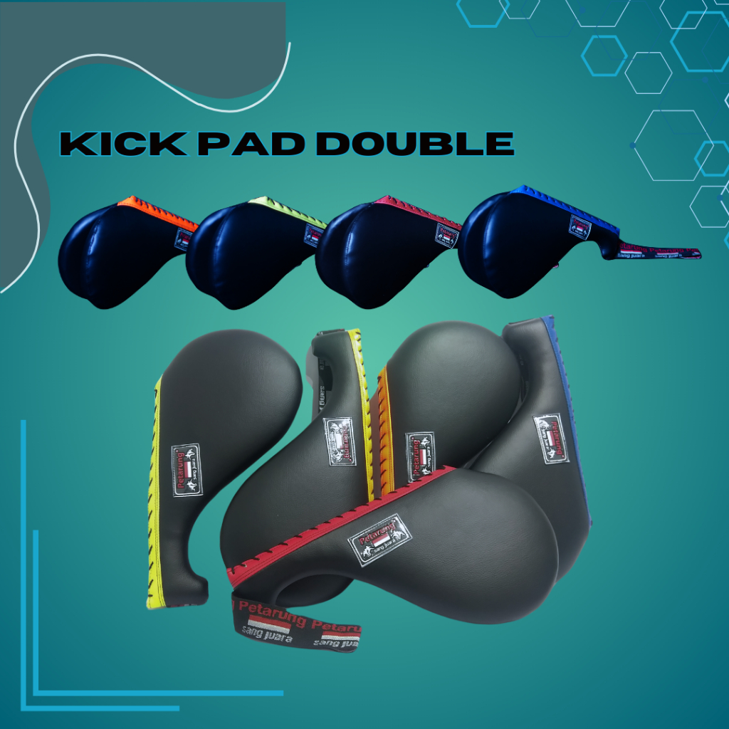 Chiko Official kick pad Dobbel,Kicking Pad, Single Oscar Large for Taekwondo Paling Popular Target