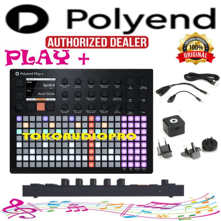 Synthesizer Polyend Play+ Standalone Synthesizer, Sampler, and MIDI Workstation