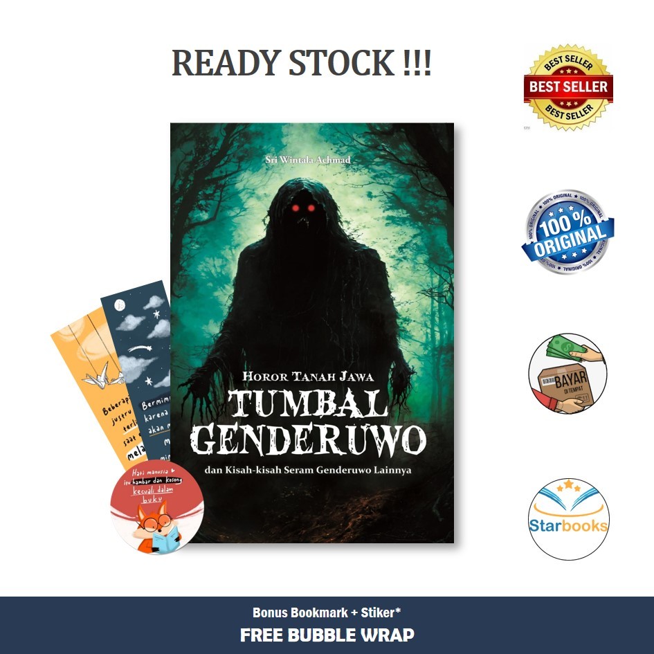 Buku Horor Tanah Jawa: Tumbal Genderuwo - Araska (Fiksi)
