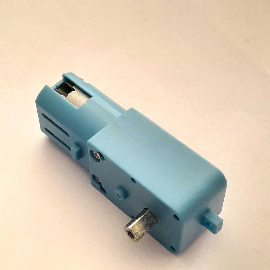 MOTOR DC GEARBOX METAL GEAR TT MOTOR SINGLE SHAFT ALL METAL