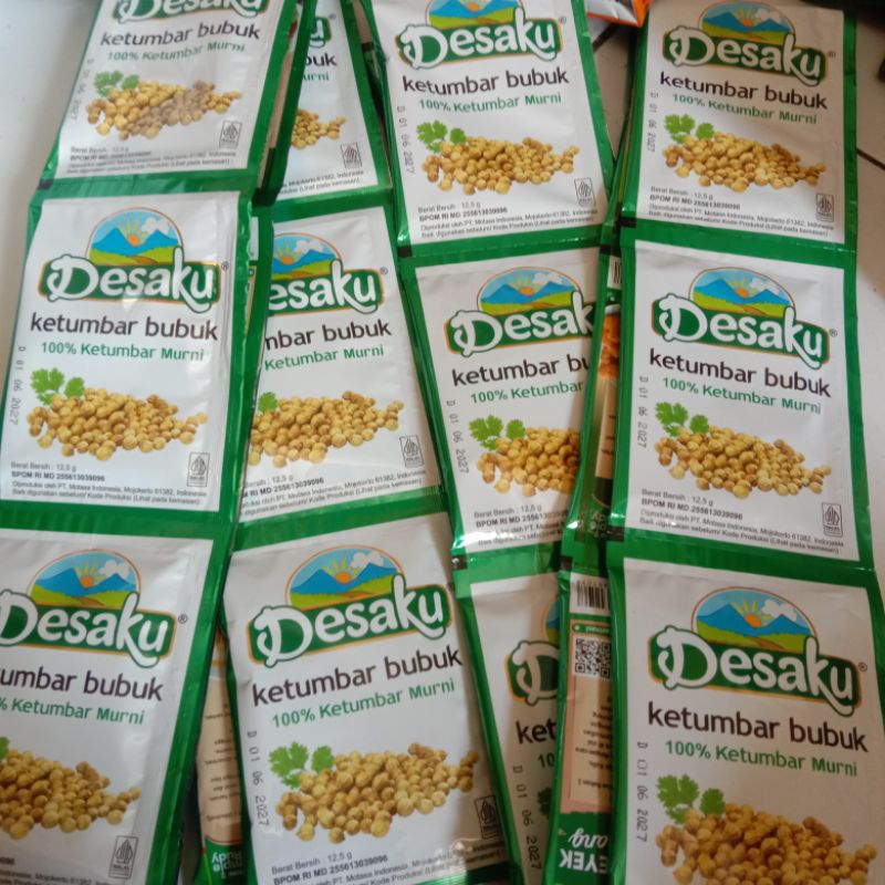 

( 1 renteng ) 12 pcs Desaku Ketumbar Bubuk