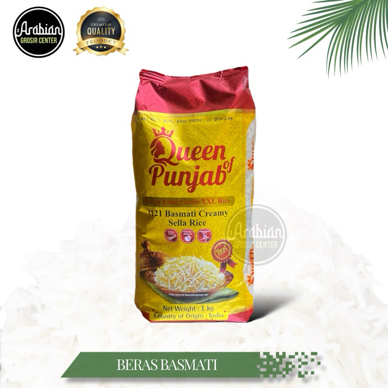 

Beras Basmati Punjab Queen Premium 1 Kg / Beras India 1kg