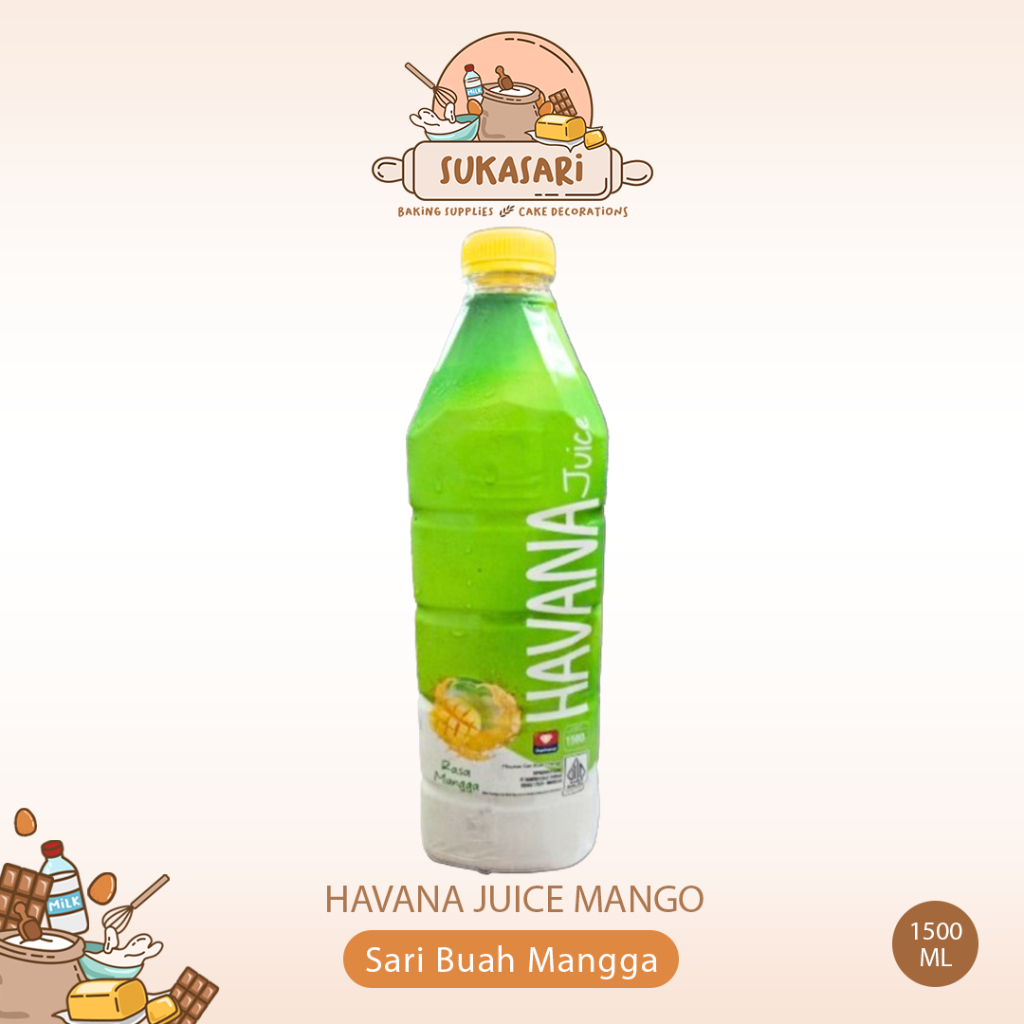 

Diamond Havana Juice Mango 1500ml / Minuman Sari Buah Mangga / Jus Buah Mangga