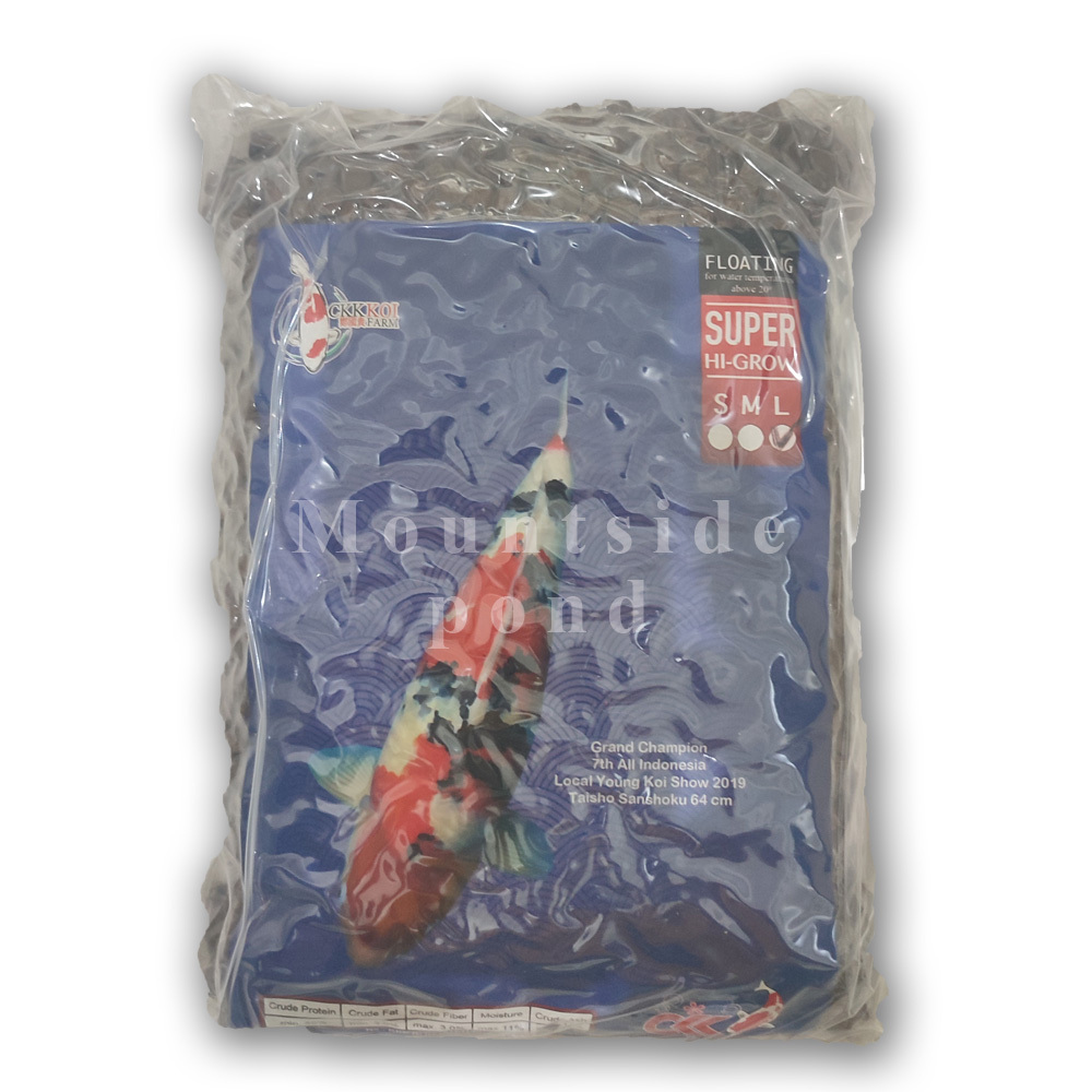 ckk growth 2 kg koi food pakan