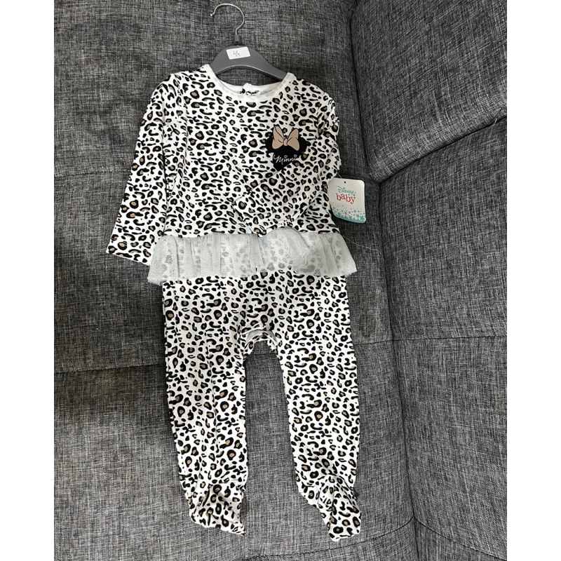 JUMPSUIT BAJU TIDUR ANAK MICKEY LEOPARD