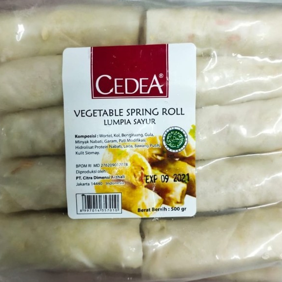 

CEDEA LUMPIA SAYUR ISI 20