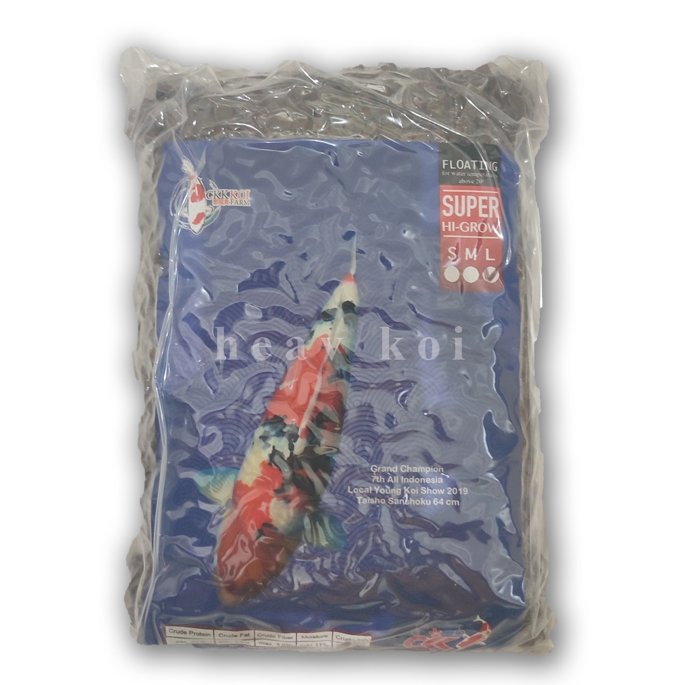 CKK Growth koi food / pakan koi 2 kg