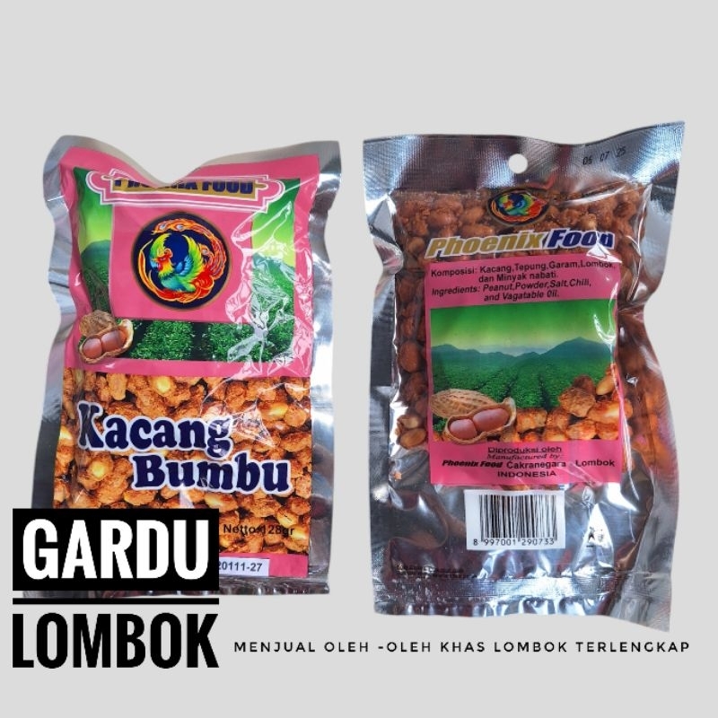 

Kacang Bumbu Phoenix 248 gram Khas Lombok