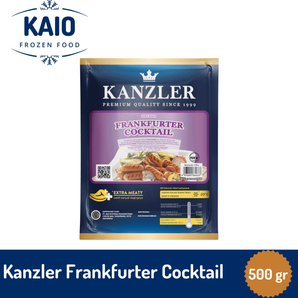 

Kanzler Frankfurter Cocktail 500 gr