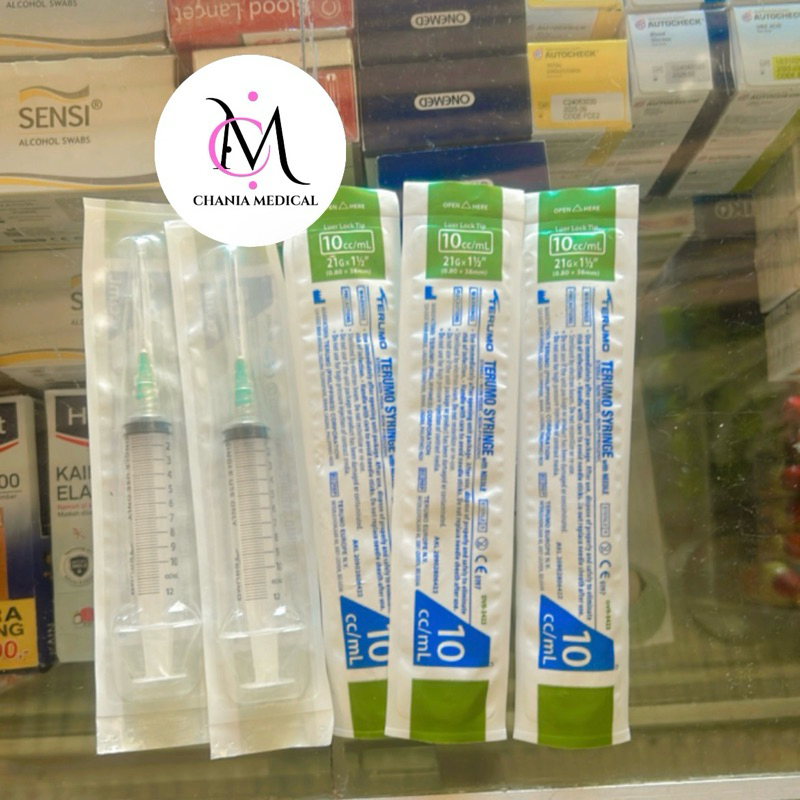 Ecer Spuit Terumo 10cc - 10ml