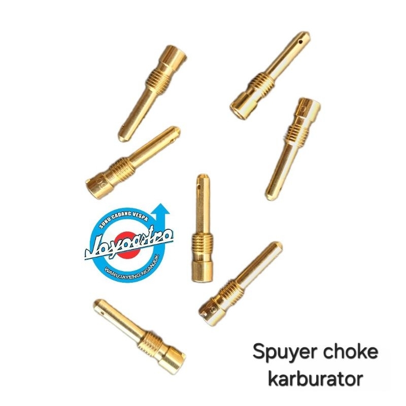Spuyer bensin bagian choke karburator 60 inc vespa super sprint ps px strada exclusive excel spartan