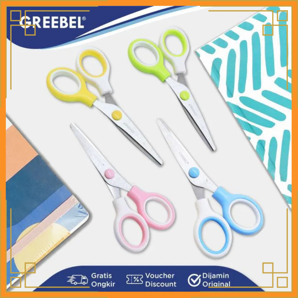 

GREEBEL Gunting stainless anti karat SC-01