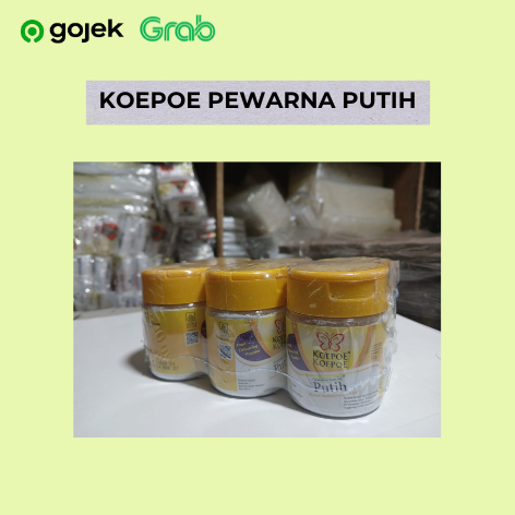 

Koepoe Bubuk Pewarna Putih 50g - 6pcs