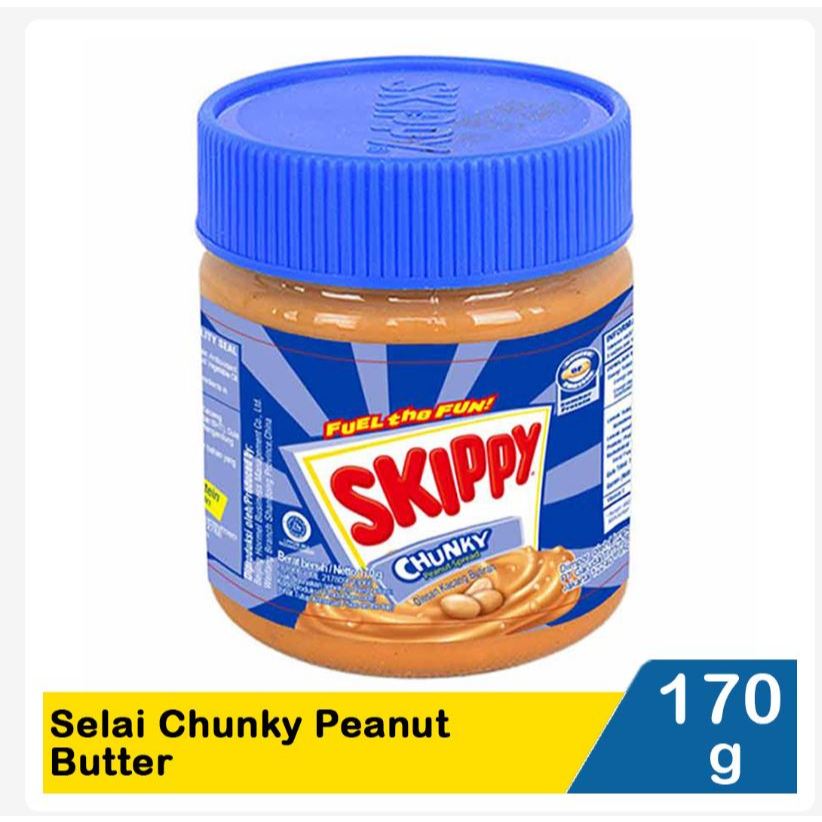 

Selai Skippy creamy peanut butter / Chunky Peanut Butter 170 gr