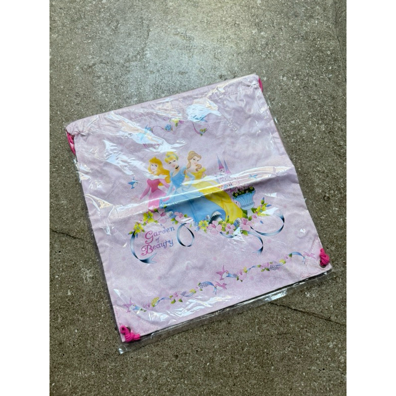 Tas Serut Tali Backpack Anak Disney Princess New & Preloved