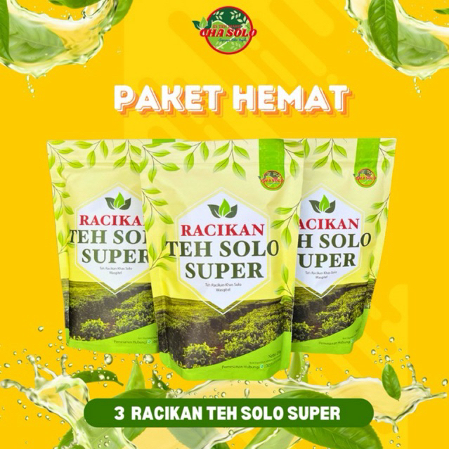 

Paket Isi Tiga Racikan Teh Solo Super/Premium