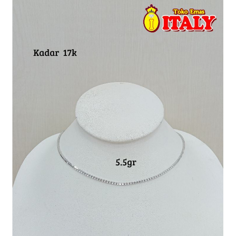 Kalung emas tua rantai polos