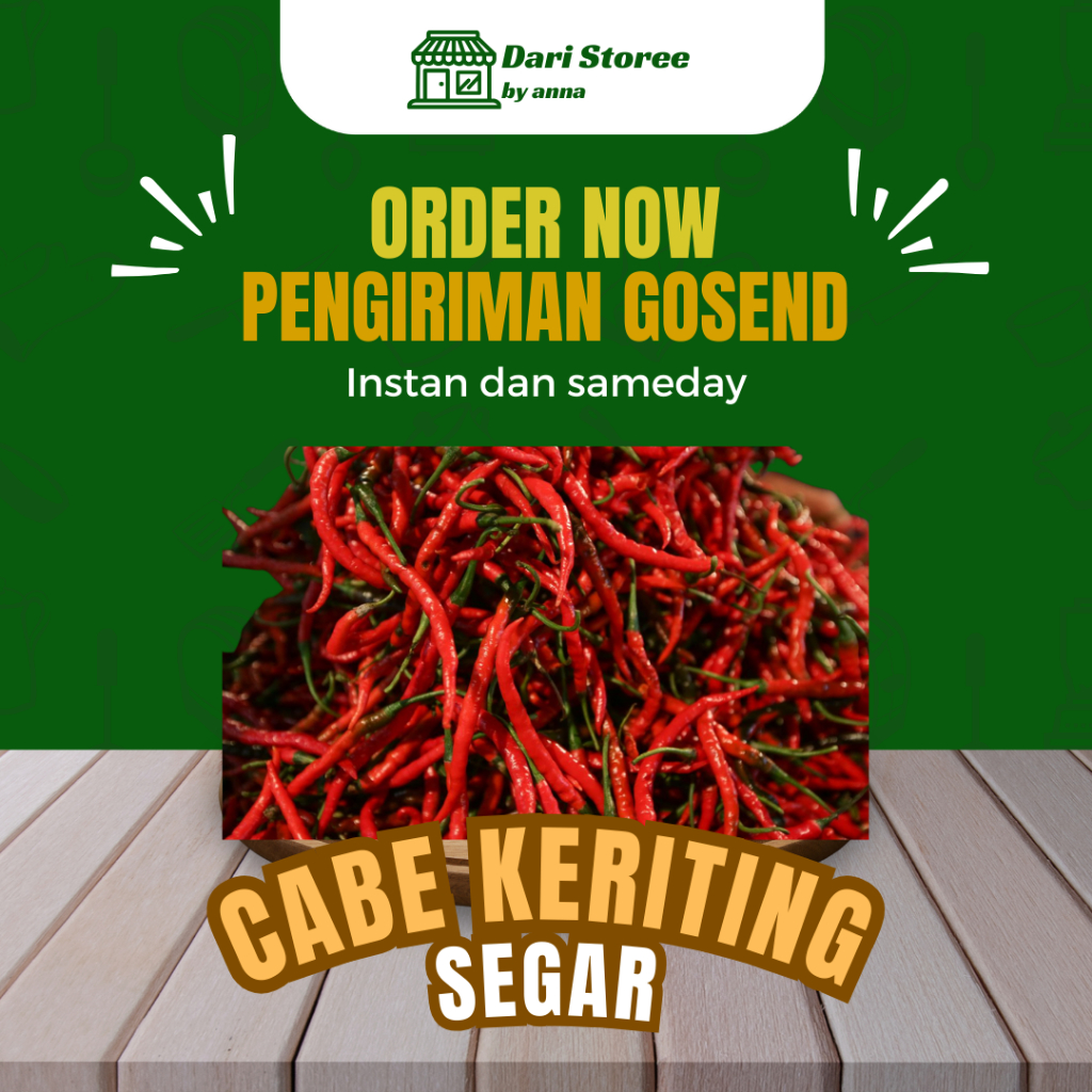 

Cabe Keriting 500 gr