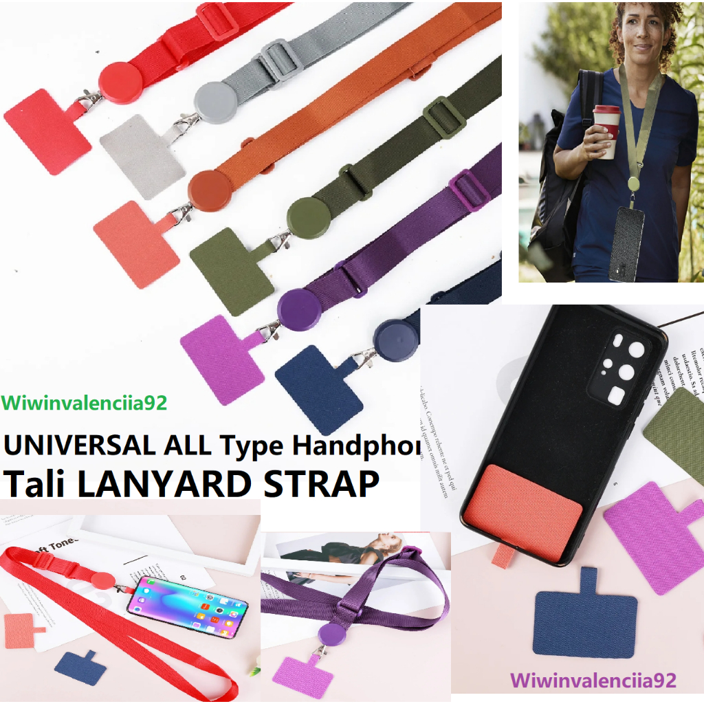 

BARU !! Tali Gantungan HP Viral FYP !! Universal STRAP BESAR - Lebar/ Strap HP/ Tali Sling Case untuk SEMUA HP Viral FYP !! Universal Tali Lanyard Strap For All Gadget ( Include Tali + Patch ) Slip Di Case Apapun Murah Banget Jamin Bagus Buat ORIGINAL ORI