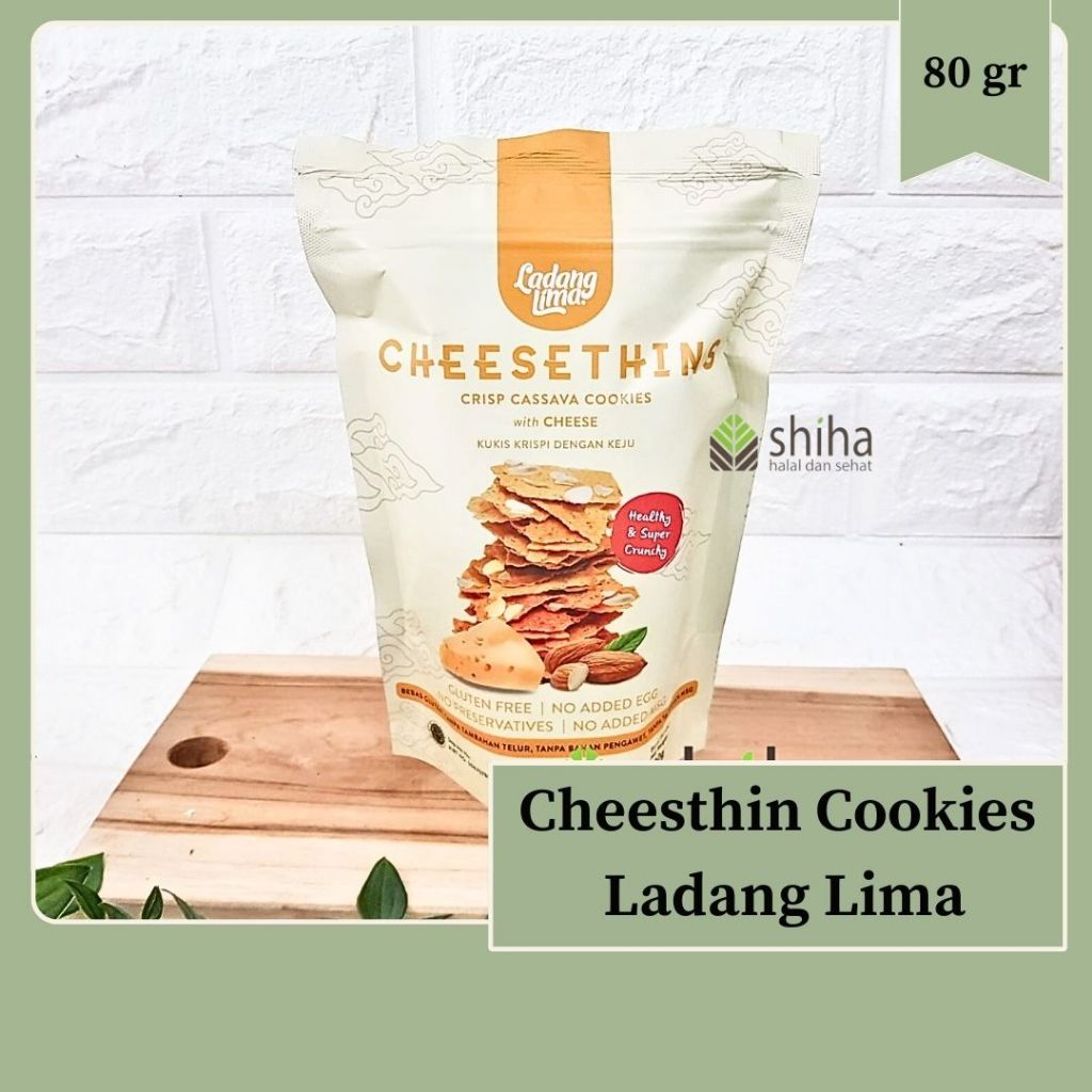 

Cheesethins Cookies 80gr Ladang Lima - Warung Shiha