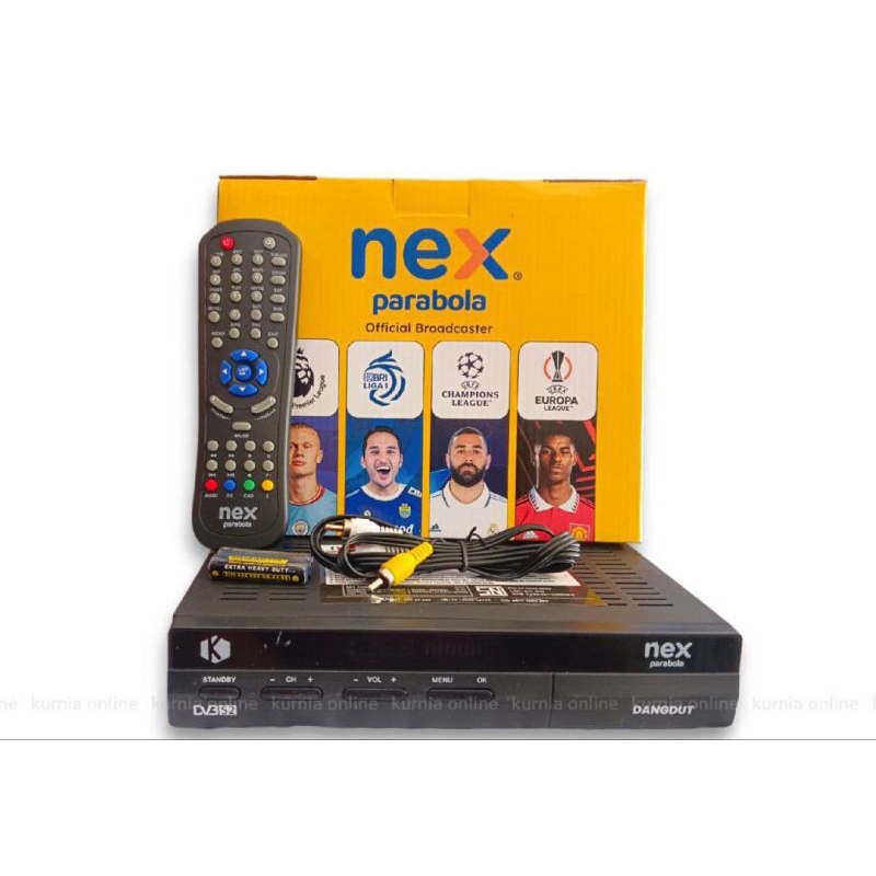 receiver Nex parabola kuning