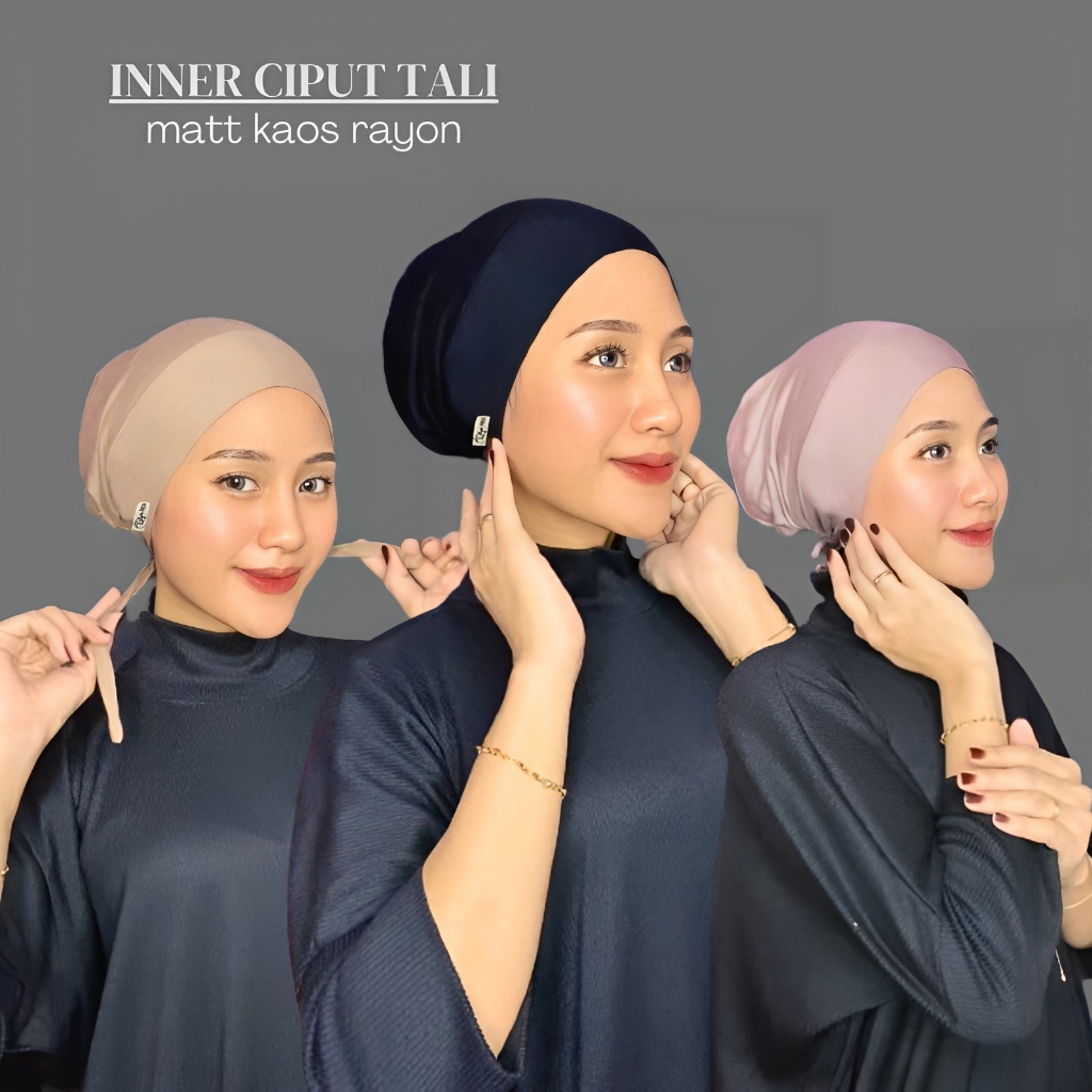 Ulya Hijab inner Hijab ciput Tali Rayon made by ulya hijab