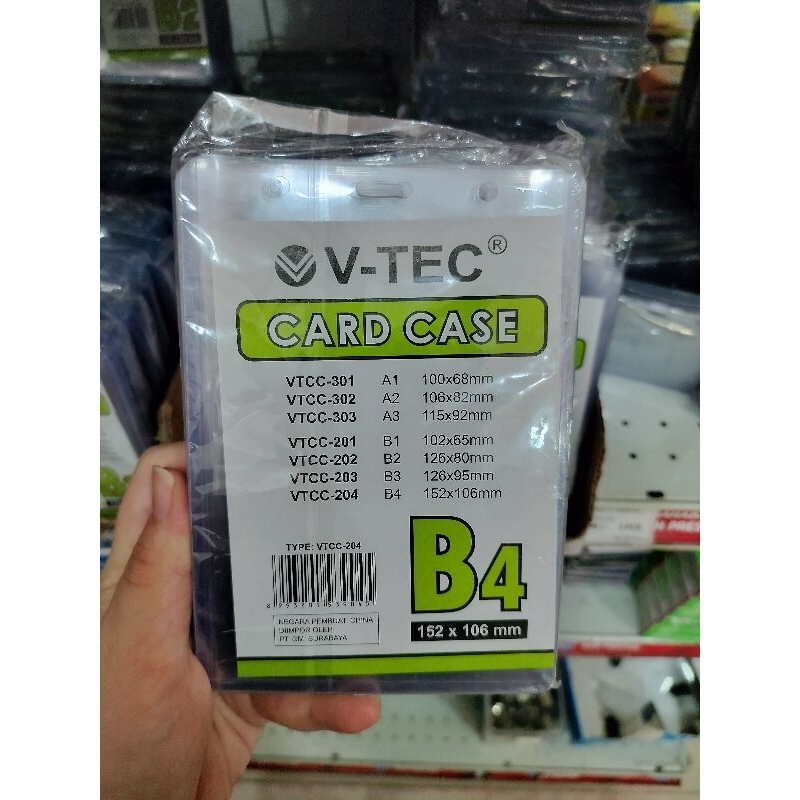 

CardCase/Gluecard/Badgename B4 ( isi 20 )