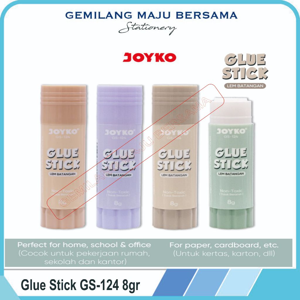 

Glue Stick Lem stick Joyko GS-124 8gr Morandi