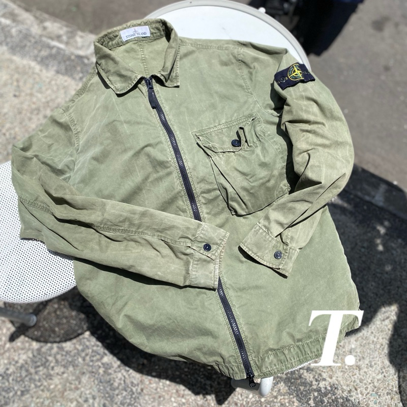 Stone Island Overshirt Green