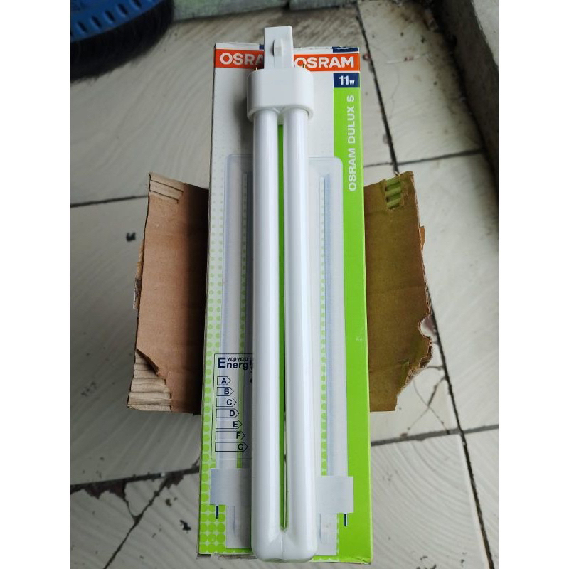Lampu Osram Dulux s/pls 11w/827 ( cool white) G23 | Lampu kulkas showcese